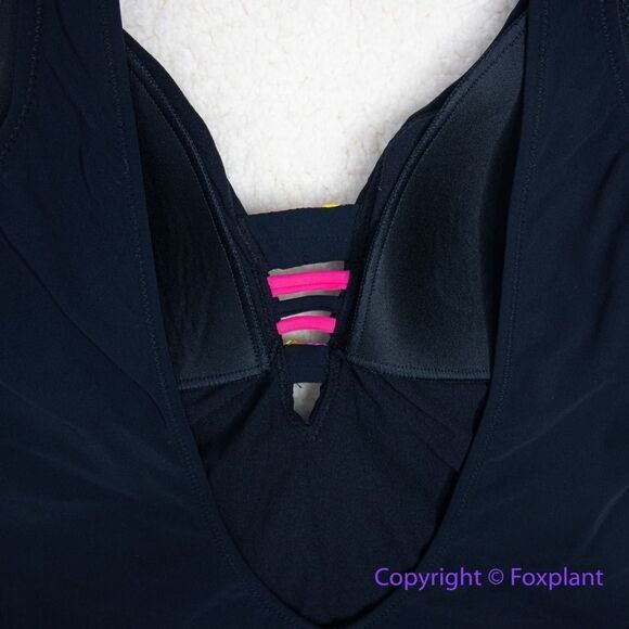 NEW Banana Moom one piece black swimsuit, size 38/ US 2-4 - Picture 9 of 15